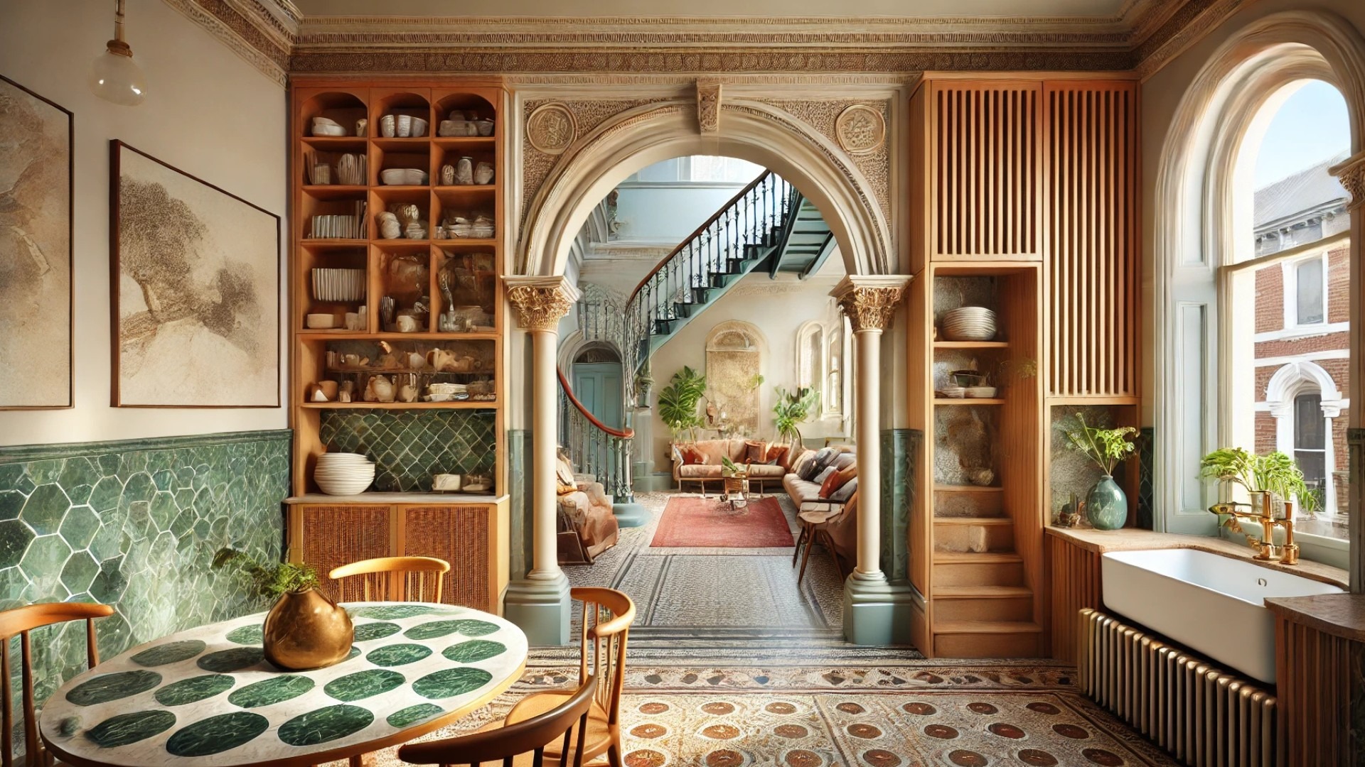 Carter Williamson Architects have transformed a charming Victorian terrace into a modern family abode
