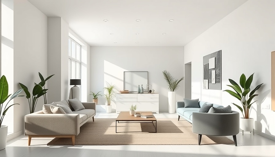 Overlap House Design minimalist interior with sleek furniture