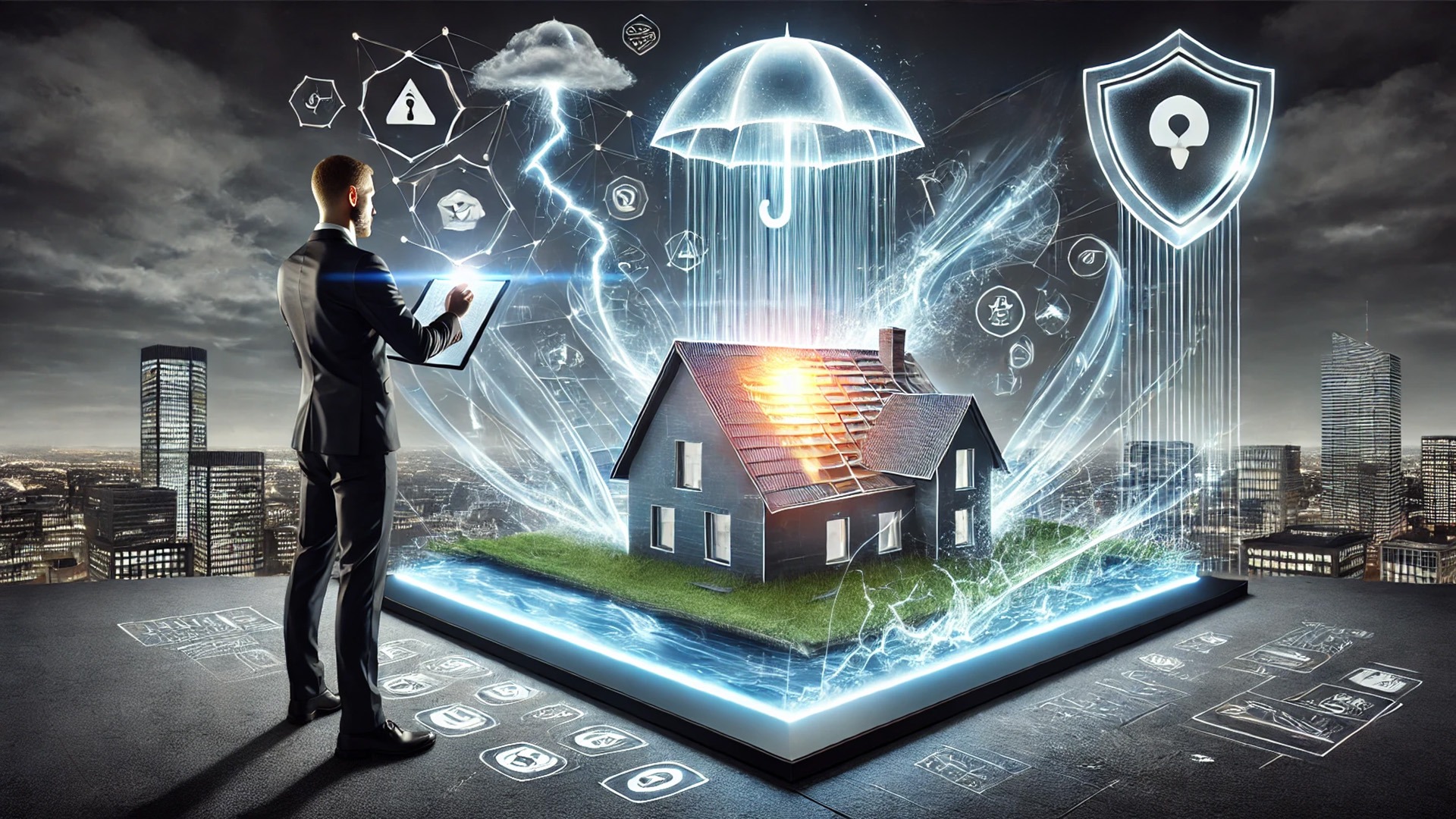 symbolizing the responsibilities of roofing consultants and the protective role of professional indemnity insurance
