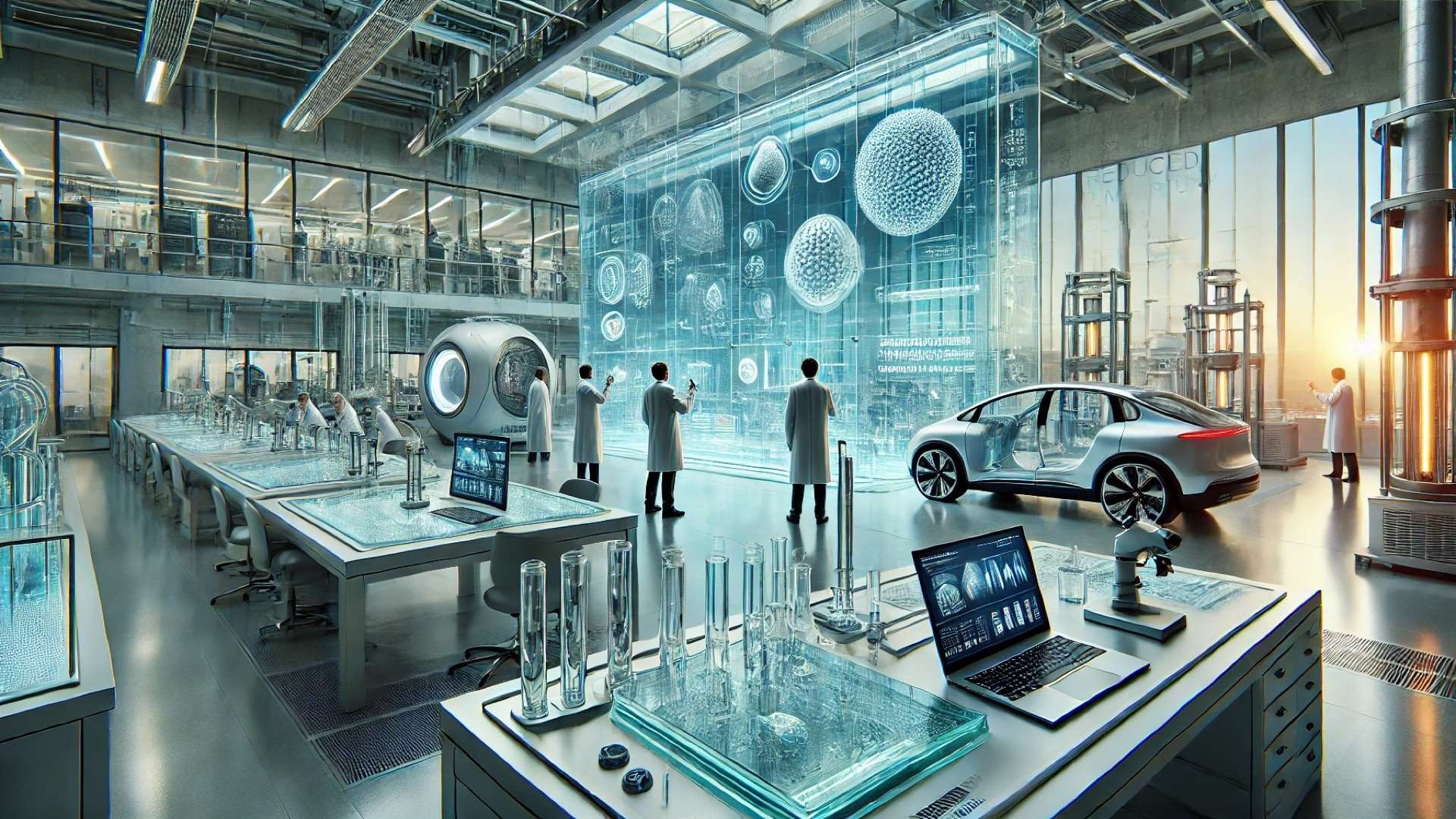 capturing the advanced research collaboration on sustainable glass technology