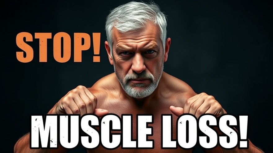 Motivated middle-aged man lifting dumbbells for muscle maintenance in intense training.
