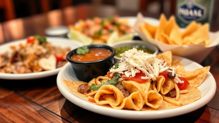 Delicious dishes from a Spanish Mexican restaurant showcasing vibrant cuisine.