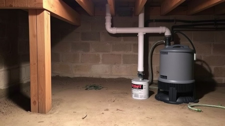 Reliable sump pump installed in a home's basement for effective waterproofing.