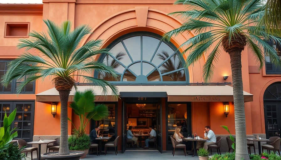 Brio restaurant exterior suggesting strategic investment, welcoming ambiance