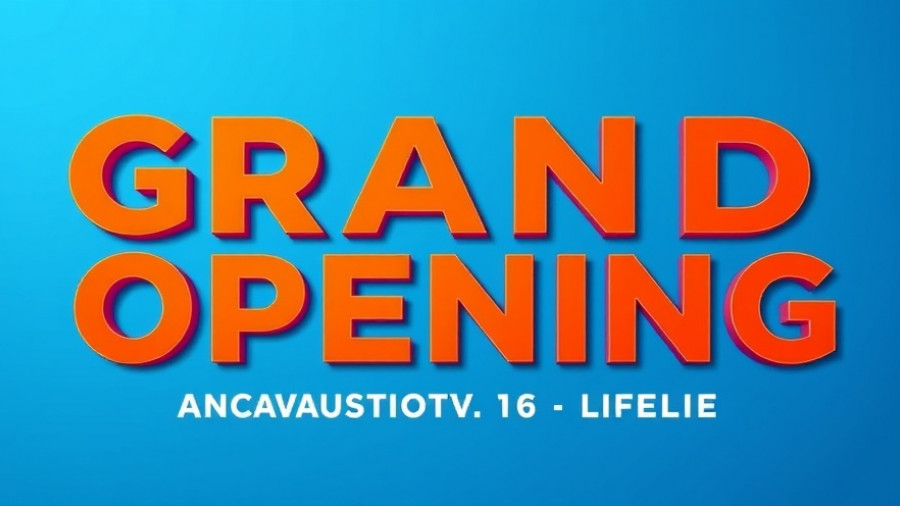 Ono Hawaiian BBQ grand opening in Lake Forest CA banner.