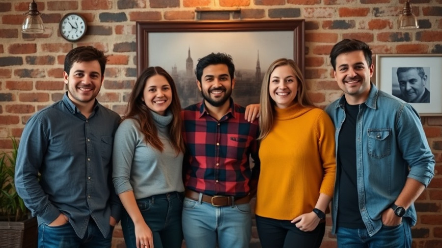 Group photo at The Point Pub & Grill Utah franchise expansion event.