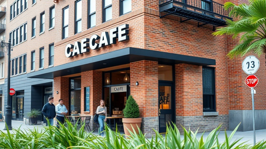 South Block cafe building prepared for restaurant grand opening events