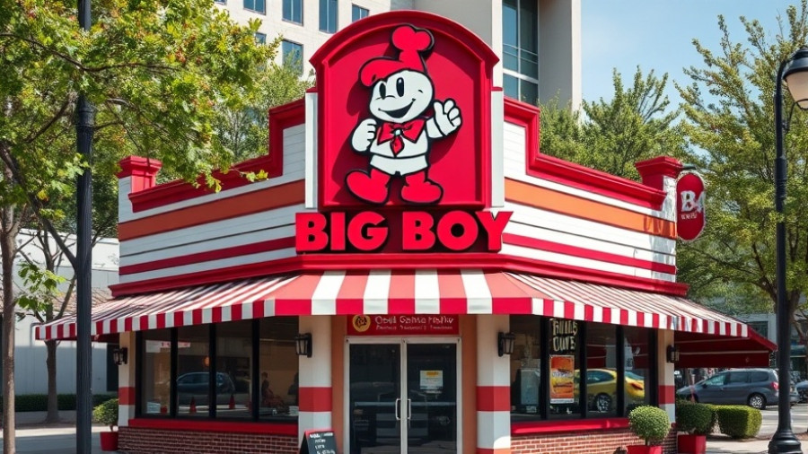 Big Boy restaurant Cincinnati closure facade daytime photo.