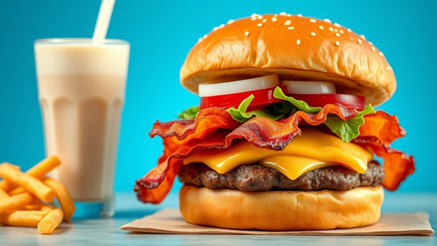 SONIC new menu items for fall and winter include a cheeseburger and milkshake.