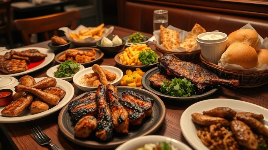 Delicious meals for Logan’s Roadhouse Prime Rib Weekends setup.