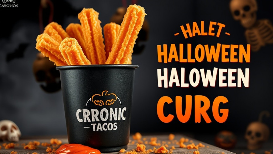 Chronic Tacos offers free churros for Halloween 2025.