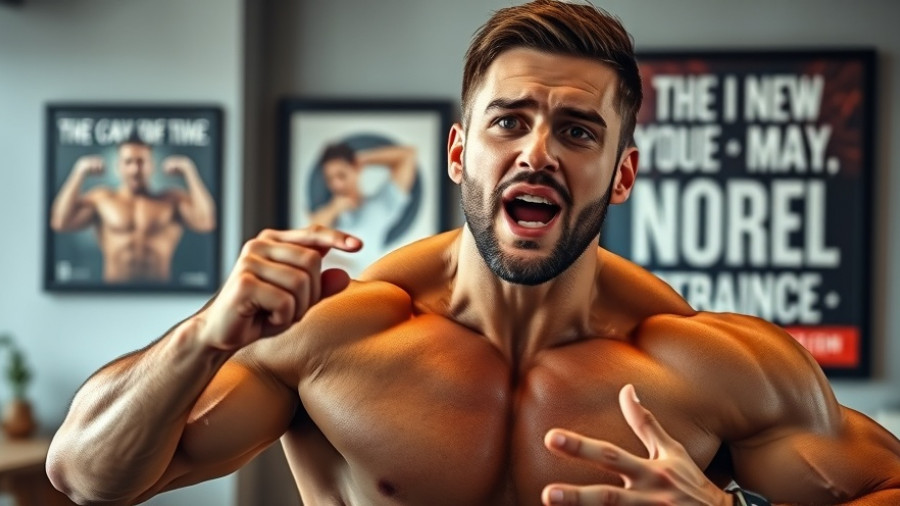 Enthusiastic speaker discussing superset workouts for abs.