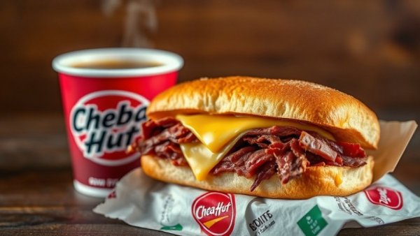 Cheba Hut Easton Park opening - delicious sub sandwich and soup.