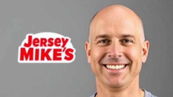 Jersey Mike's International Expansion representative with company logo.