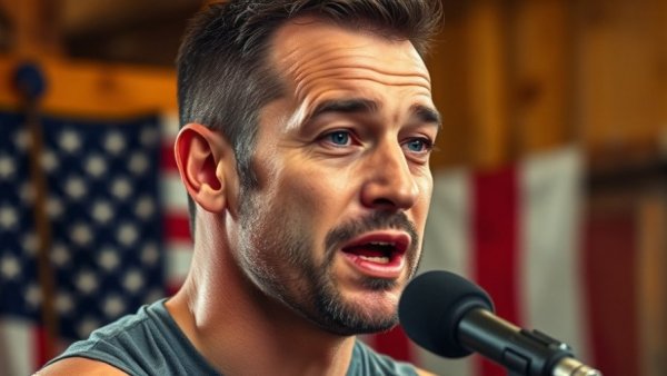 Middle-aged athletic man discussing BHB benefits for workouts indoors.