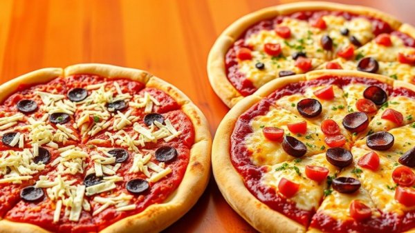 Papa Murphy's new pizzas featured in vibrant advertisement.