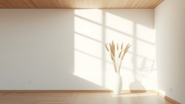 Maximize natural light in your home with minimalist decor and large windows.