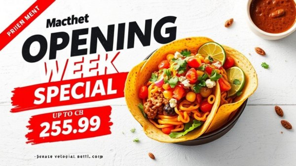 Chronic Tacos Redondo Beach grand opening special offer flyer