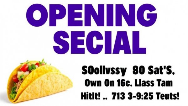 Chronic Tacos Grand Opening in Redondo Beach special offer banner.
