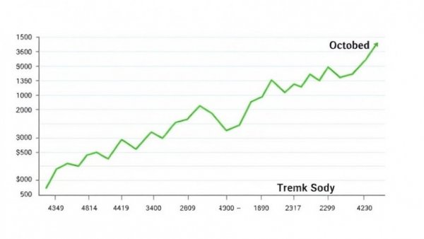 HARDI October sales dip graph showing annual growth rates.