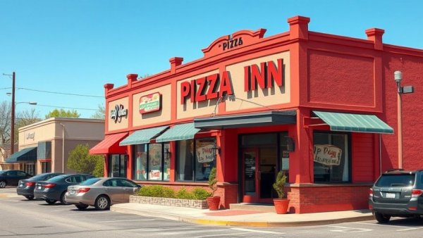 Pizza Inn building showcasing unique style amidst expansion.