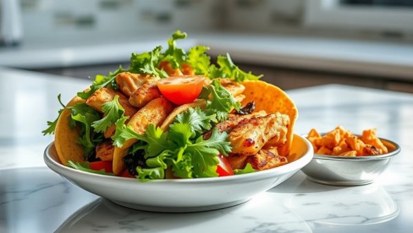 Chipotle High Protein Menu items with taco, bowl, and chicken.