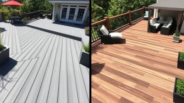 Comparison of Fiberon vs. Trex decking in outdoor settings.