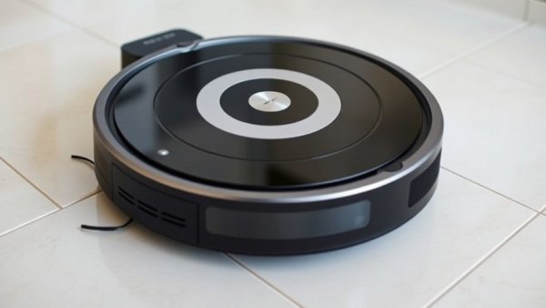 Roomba not charging on a tiled floor.