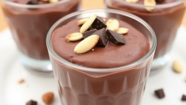 Dark Chocolate Almond Mousse