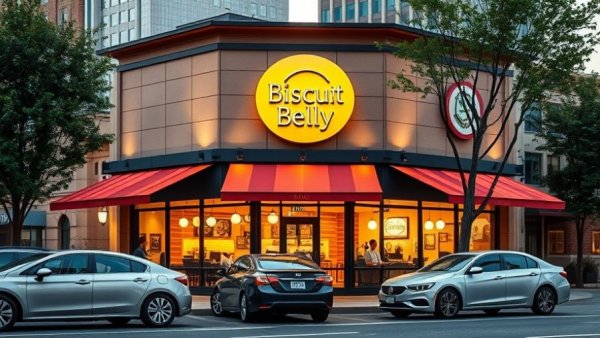 Biscuit Belly Expansion Strategy in urban restaurant setting.