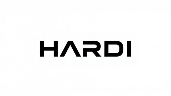 Minimalistic HARDI logo on white background highlighting November HVAC Sales Decline