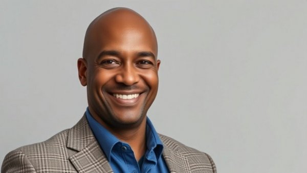 Hoshizaki America VP of Engineering portrait, smiling man in suit.