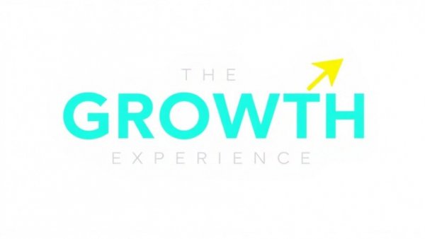 Logo for 'The Growth Experience' with arrow, Home Service Business Conference.