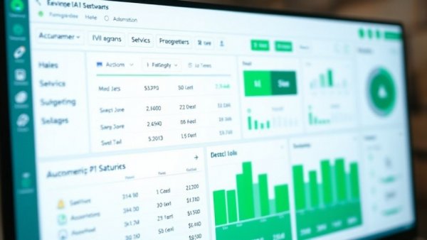 AI Automation in HVAC Operations software dashboard displaying job details and features.