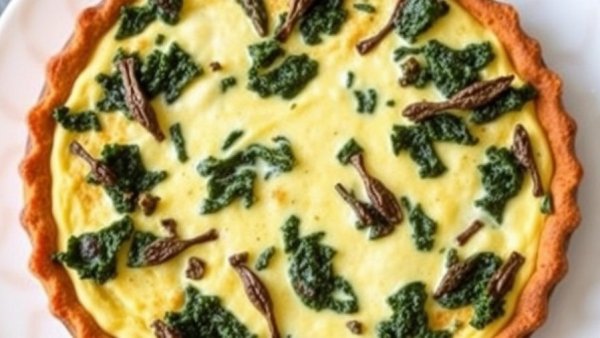 Kale Egg-White Quiche With Sweet Potato Crust