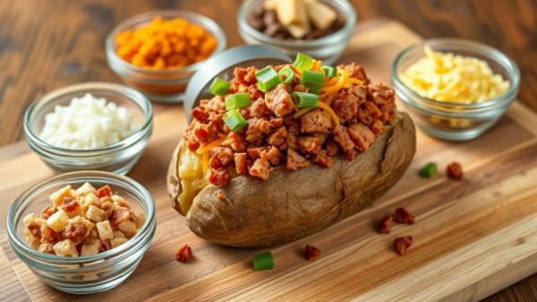 Buy One Get One Free Giant Loaded Bakers offer with toppings and ingredients.