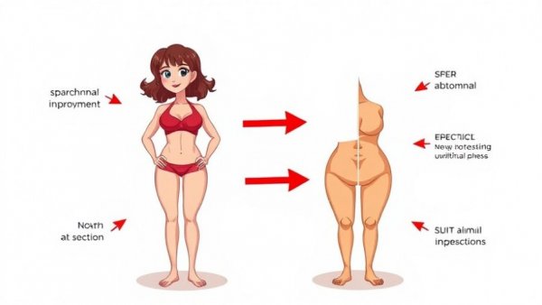 Gentle exercises for women over 50 illustrated transformation over 14 days.