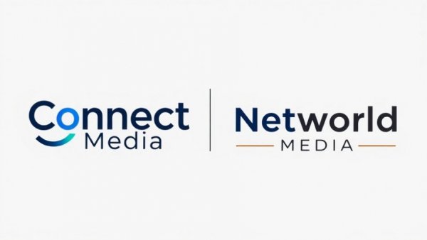 Connect Media Acquires Networld - Logos of Connect Media and Networld Media Group.
