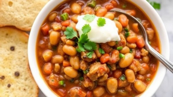 Slow Cooker Chicken and Lentil Chili