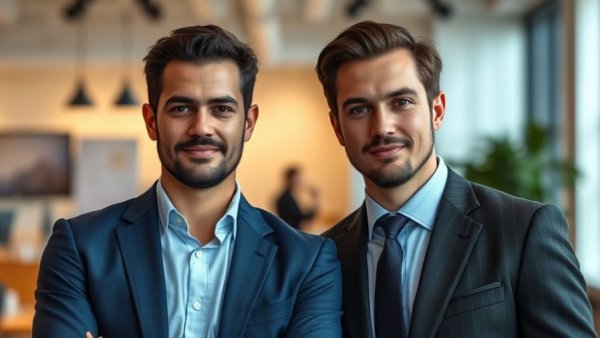 Qu Expands Leadership Team, featuring two professional men.