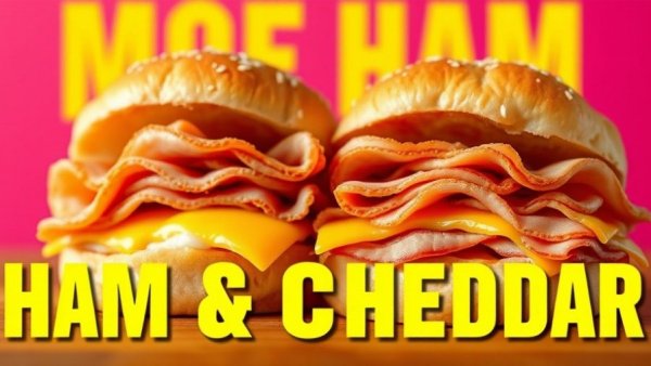 Dickey's Barbecue Pit Valentine's Day Smoked Ham with cheddar sandwiches offer.