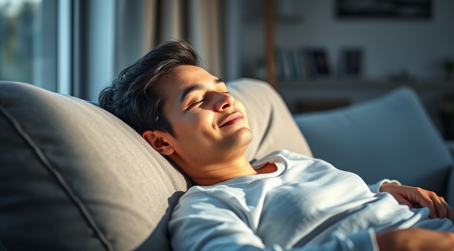 Homeowner enjoying indoor comfort with effective HVAC maintenance tips in a serene setting.