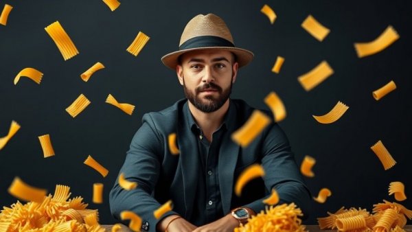 Sunda New Asian Detroit opening podcast visual with host.