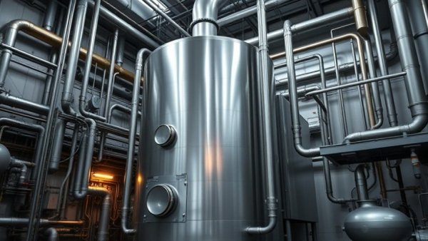 Modern boiler system in a mechanical room, heat pumps versus boilers debate.