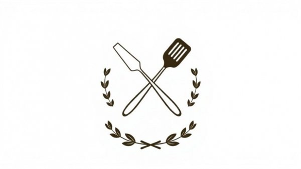 Food Liability Insurance Program trends logo with utensils and laurel.