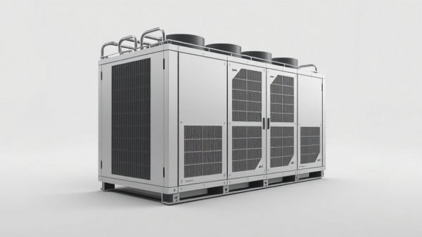 YORK YDAM cooling solutions unit for data centers, industrial design.