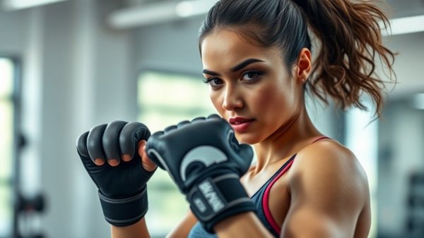 Everyday habits for a healthy immune system: woman preparing to exercise.