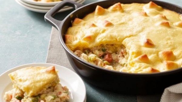 One-Pan Chicken Pot Pie