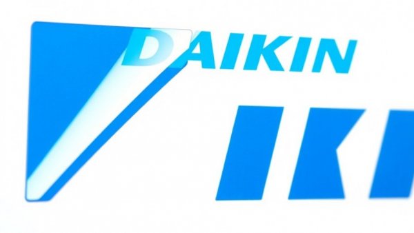 Daikin logo on white background for HVAC contractors.