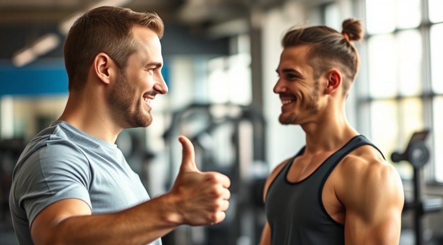 Confident fitness coach motivating a gym member, showcasing the importance of coaches.